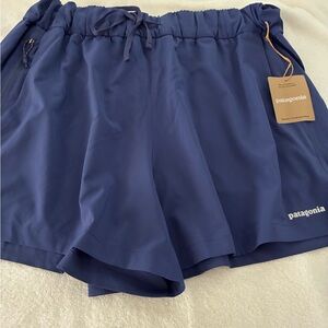 Patagonia Women's Athletic Shorts in Navy